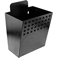 PrimeMatik BZ099-VCES Contenedor metálico para Montaje en Pared. Buzón para revistas y periódicos. Color Negro (BZ099)
